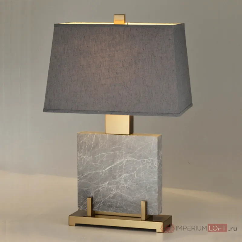 Настольная лампа Table lamp marble Grey от ImperiumLoft