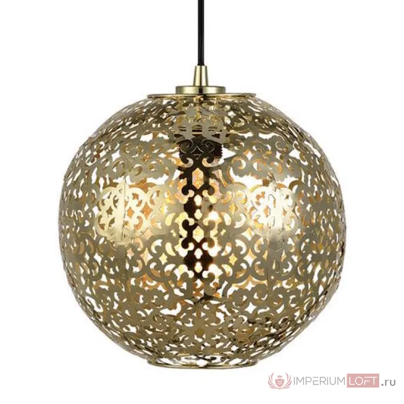 Подвесной светильник Oriental patterns Pendant Gold от ImperiumLoft
