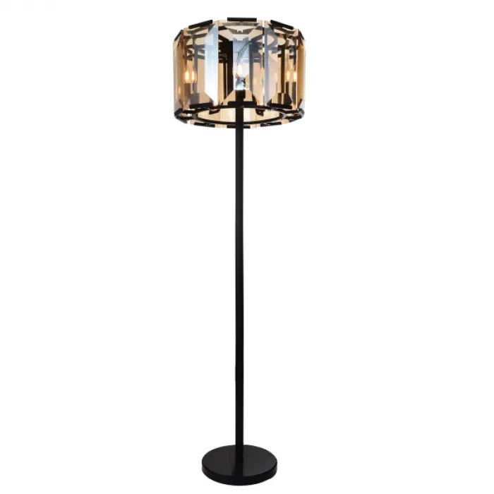 Напольная лампа Harlow Crystal Round Floor Amber от ImperiumLoft