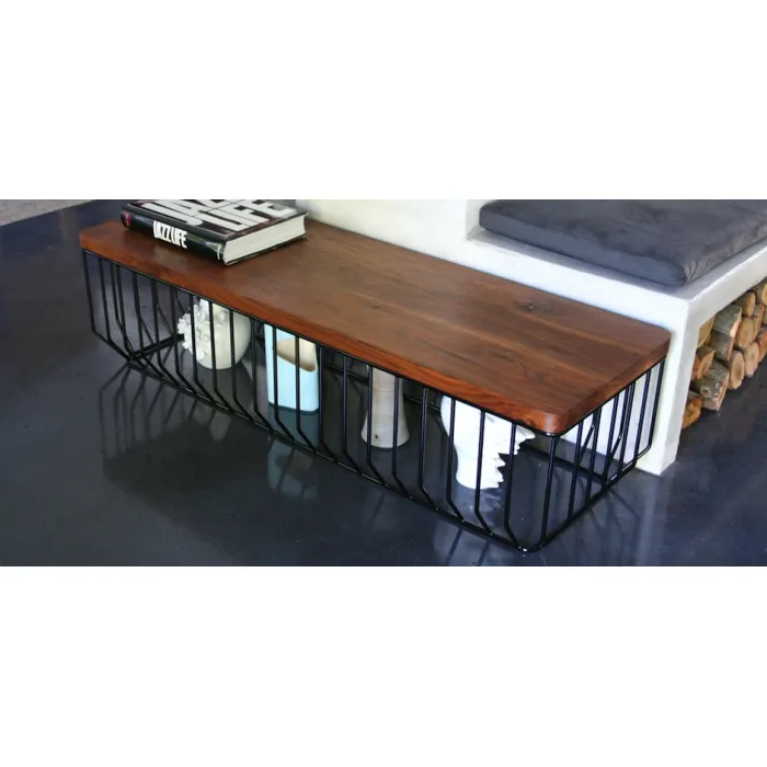 Банкетка-столик Reza Feiz Wired Bench от ImperiumLoft