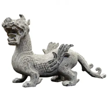 Статуэтка Китайский Дракон Gray