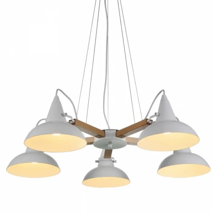 Люстра Coneca Pendant 5 White от ImperiumLoft