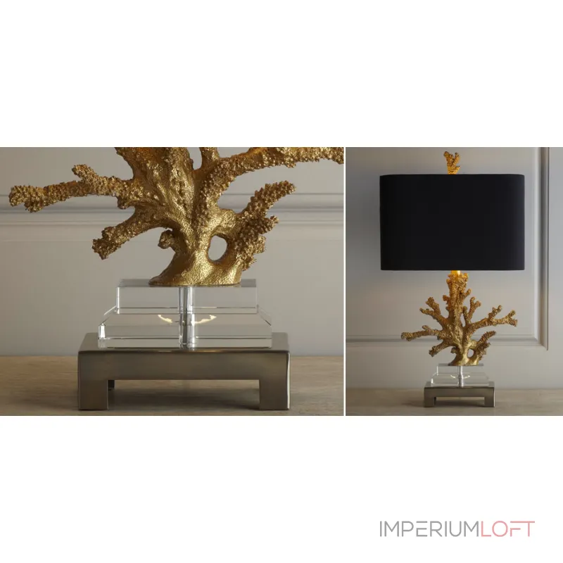 Настольная лампа Coral Gold от ImperiumLoft