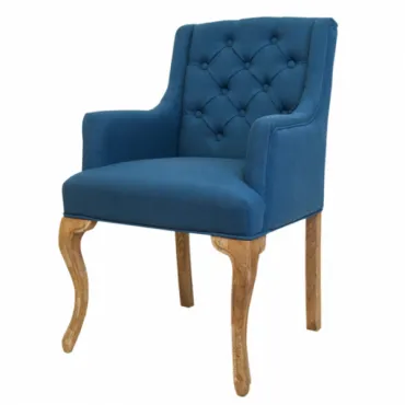 Стул French chairs Provence Amelia Blue ArmChair
