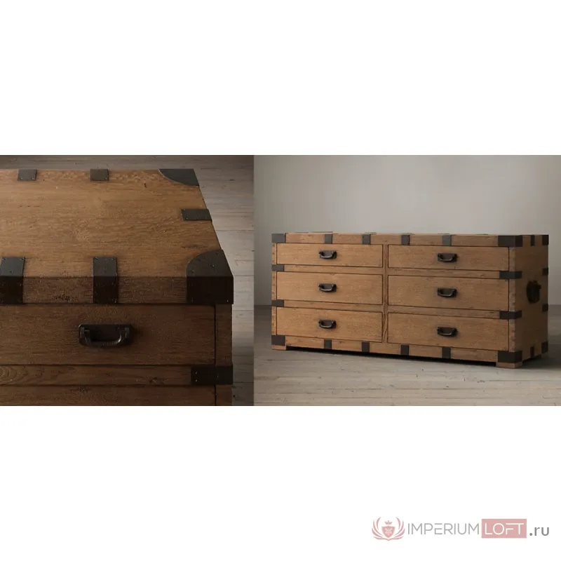 Комод Vintage Antique Oak Wide от ImperiumLoft