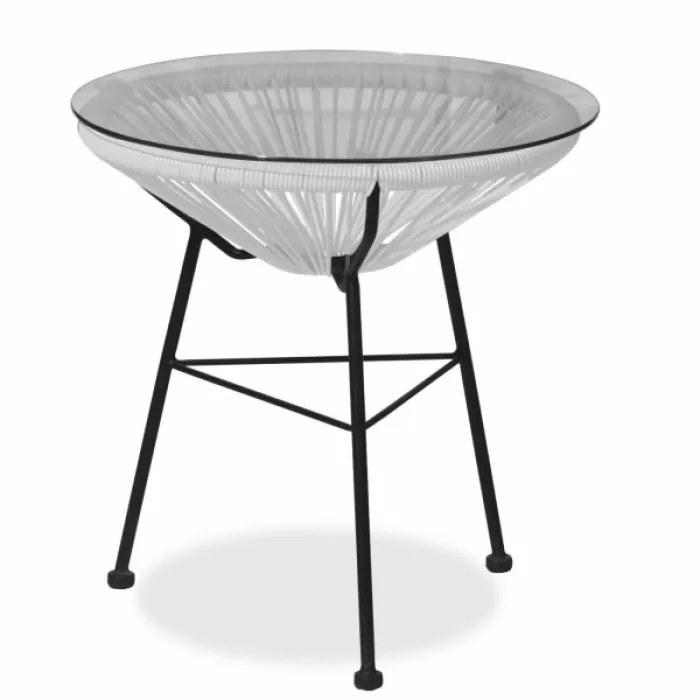 Приставной стол Acapulco side table White от ImperiumLoft