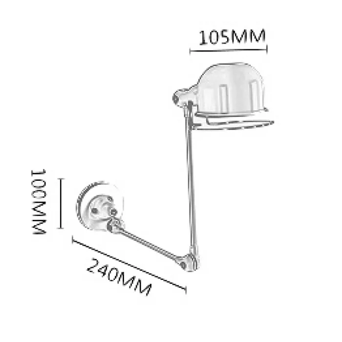 Бра Metal Color Armlamp от ImperiumLoft