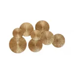 Арт-объект Apollo Gold Wall Plaque Disc от ImperiumLoft