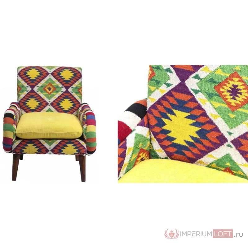 Кресло Ethnotica Kelim Chair от ImperiumLoft