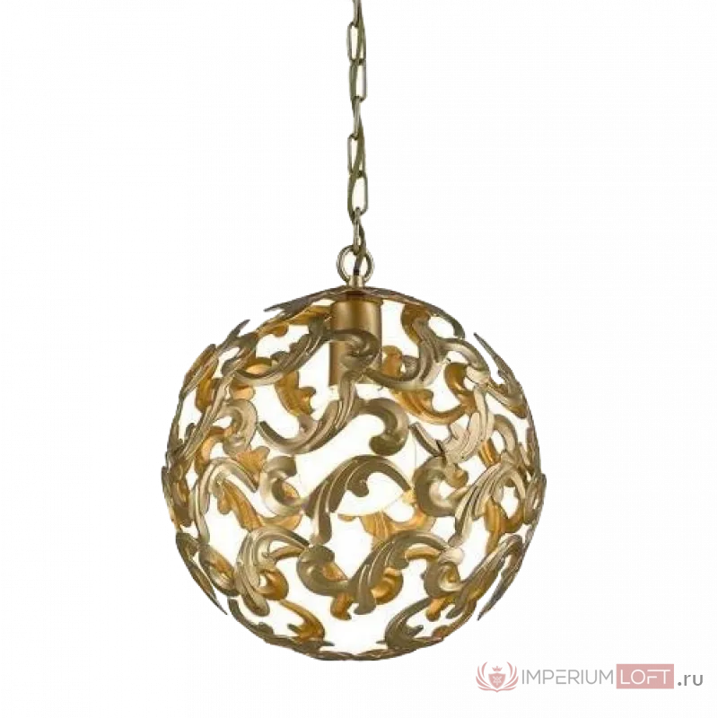 Подвесной светильник Gold Leaves Chandelier от ImperiumLoft