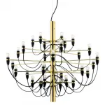 Подвесная люстра Флос 2097 30 Brass designed by Gino Sarfatti