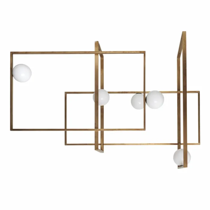 Люстра Mondrian Glass Venicem Ceiling Lamp от ImperiumLoft