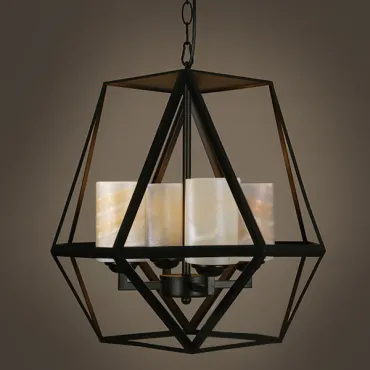 Люстра Gem Hanging Light Fixture marble от ImperiumLoft