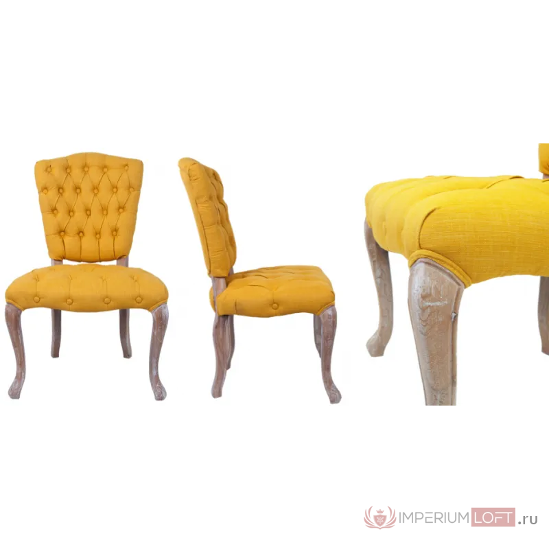 Стул French chairs Provence Gara Yellow Chair от ImperiumLoft