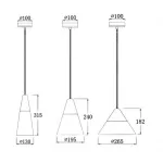 Подвесной светильник Opaque Light Tall
