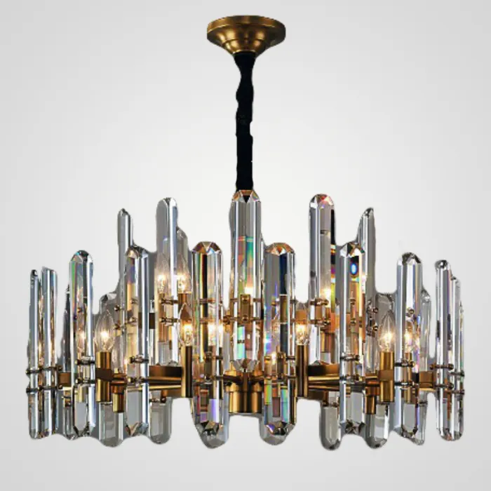 Люстра RH BONNINGTON Chandelier natural brass D900 от ImperiumLoft