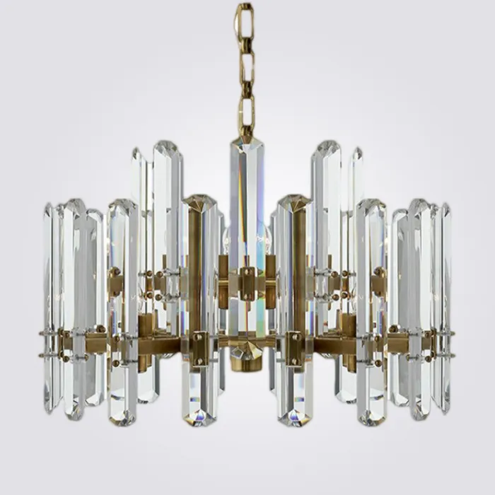 Люстра RH BONNINGTON Chandelier natural brass D800 от ImperiumLoft