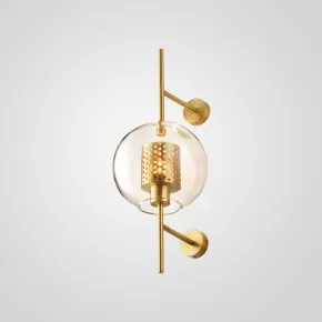Настенный светильник CATCH WALL ball L55 brass