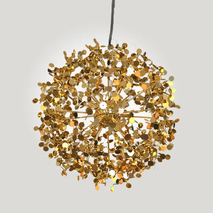 Люстра Tezani Argent Suspension Pendant lamp 85 gold D80 от ImperiumLoft