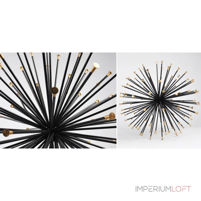 Декоративный элемент Black Roll Urchins