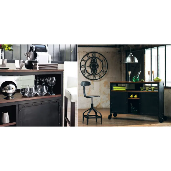 Комод Industrial Bar Oak Chest от ImperiumLoft