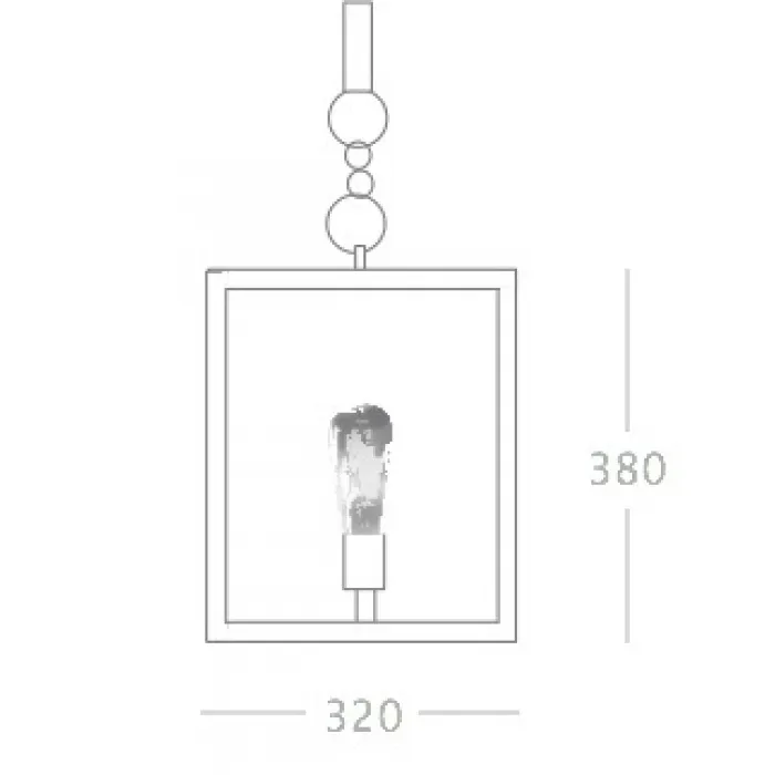 Подвесной светильник  Quadrate Loft Rope Light от ImperiumLoft
