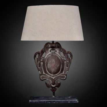 Настольная лампа RH Parisian Iron Shield Table Lamp