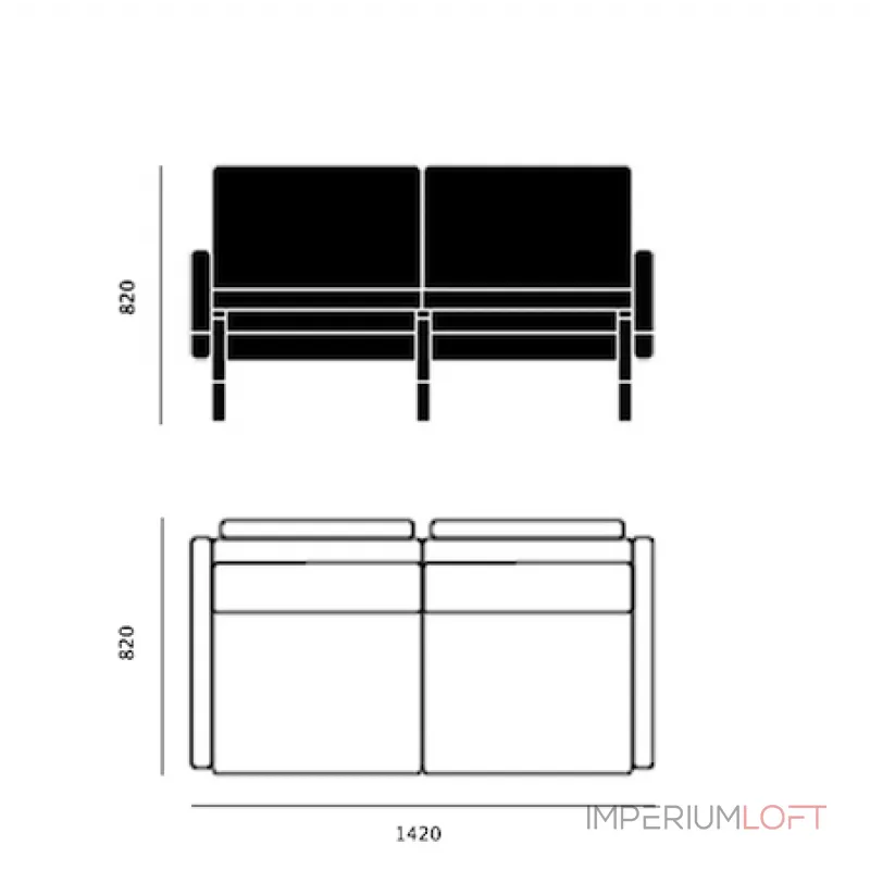 Диван PK31 2 Seat