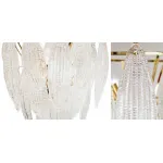 Textured glass Chandelier от ImperiumLoft
