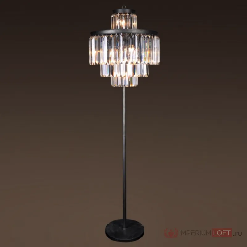 Торшер RH 1920S Odeon Clear Glass Floor Lamp 4 rings от ImperiumLoft