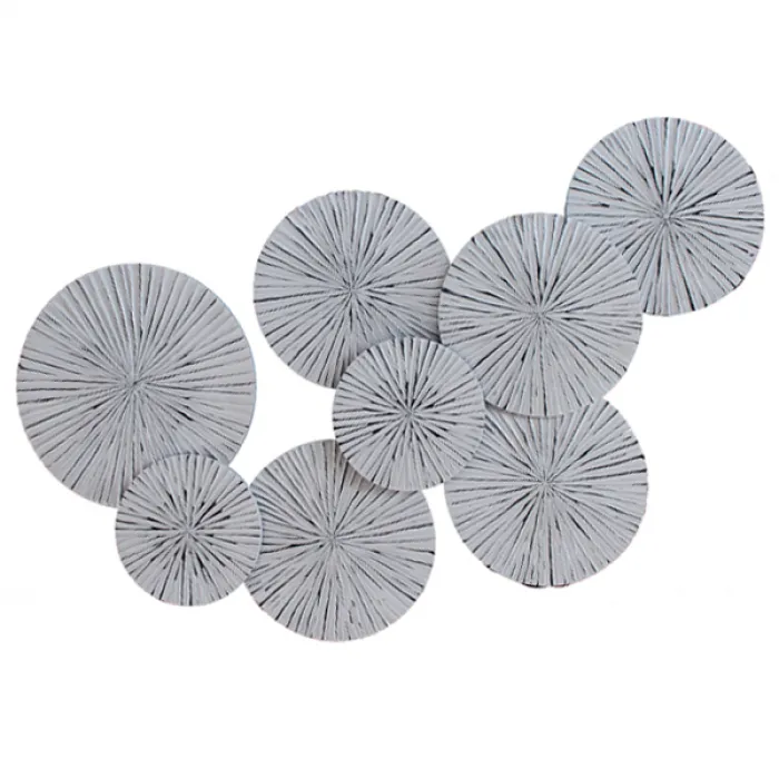Арт-объект Apollo Gray Wall Plaque Disc от ImperiumLoft