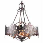 Подвесная люстра Round Iron Shod Chandelier
