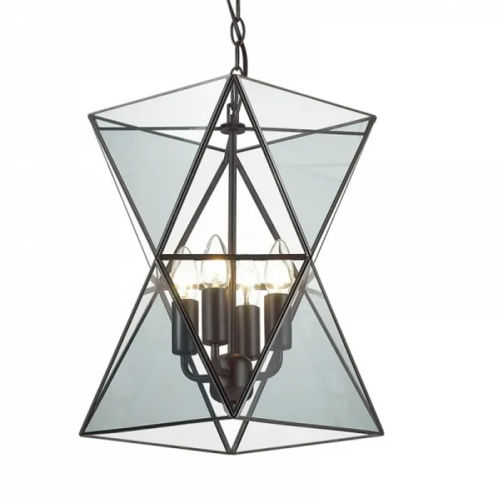 Люстра PolyPyramid Glass Pendant 4 от ImperiumLoft