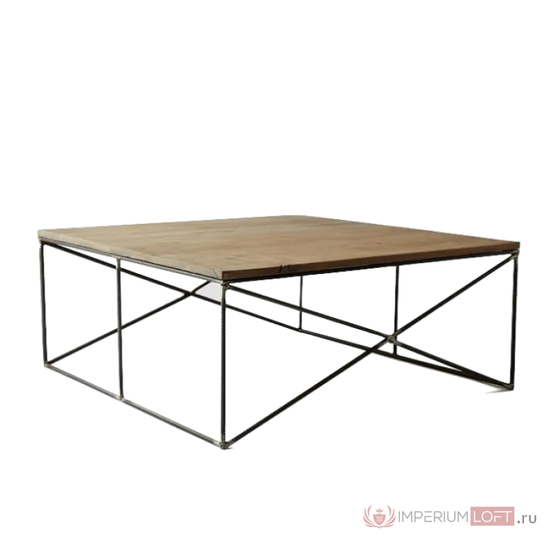 Журнальный стол Industrial Rust Fixtures Coffee Table от ImperiumLoft