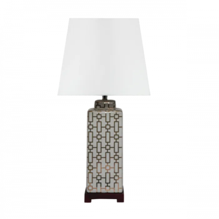 Настольная лампа Gold Rectangles от ImperiumLoft
