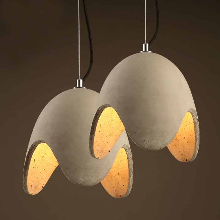 Подвесной светильник Art Concrete Helmet от ImperiumLoft