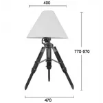 Настольная лампа Table Standing Lamp Red от ImperiumLoft
