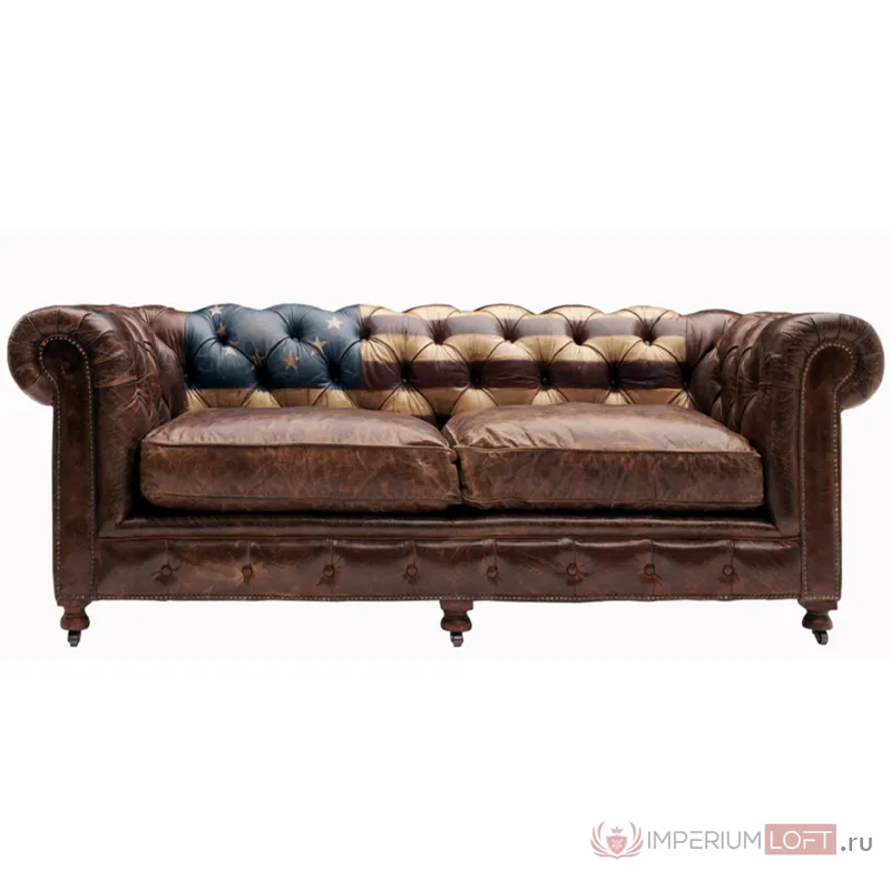 Диван Chesterfield Rebel Sofa Stars & Stripes Andrew Martin от ImperiumLoft