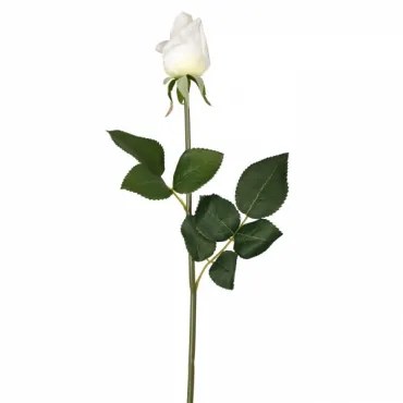 Декоративный искусственный цветок White Rose