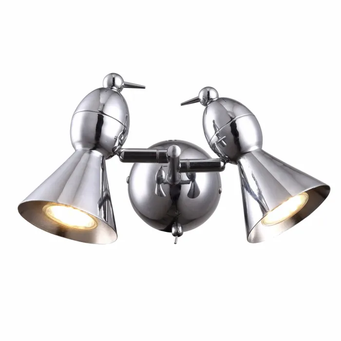 Бра Atelier Areti Alouette two Wall Lamp chrome от ImperiumLoft