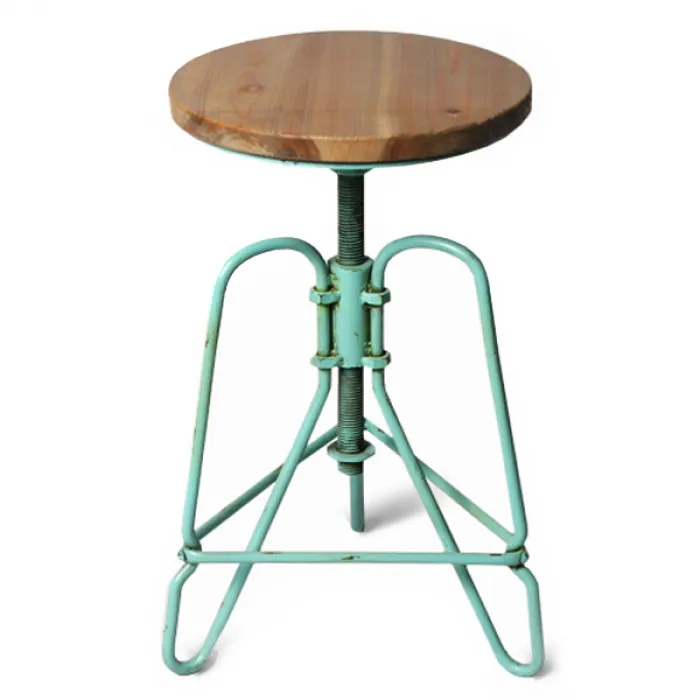 Винтажный Стул Loft Bar Stoo turquoise от ImperiumLoft