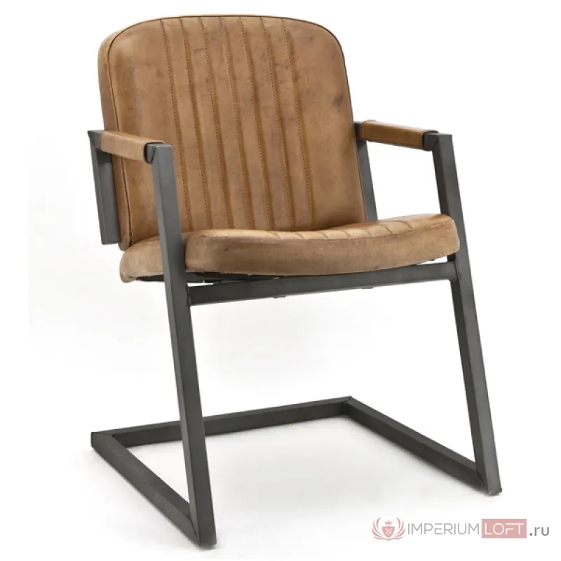 Кожаный стул Bar Stool Leather Zagreb  от ImperiumLoft