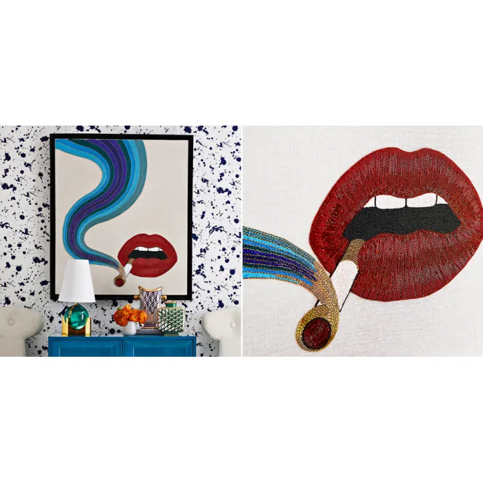 Smolder Beaded Wall Art панно из бисера от ImperiumLoft