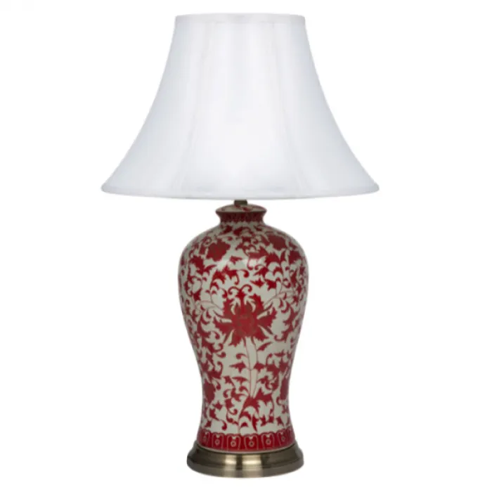 Настольная лампа Red Aster от ImperiumLoft