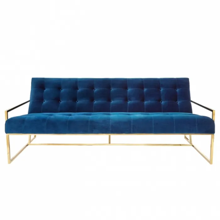 Софа Navy Velvet Apartment Sofa от ImperiumLoft