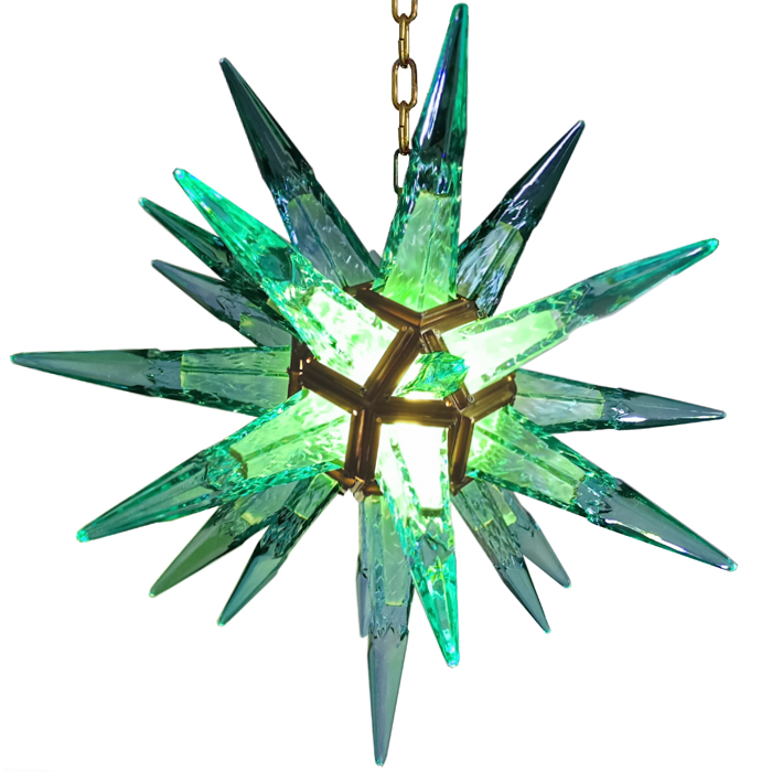 Люстра Chandelier Star Turquoise от ImperiumLoft