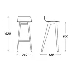 Барный стул Morph Bar Stool