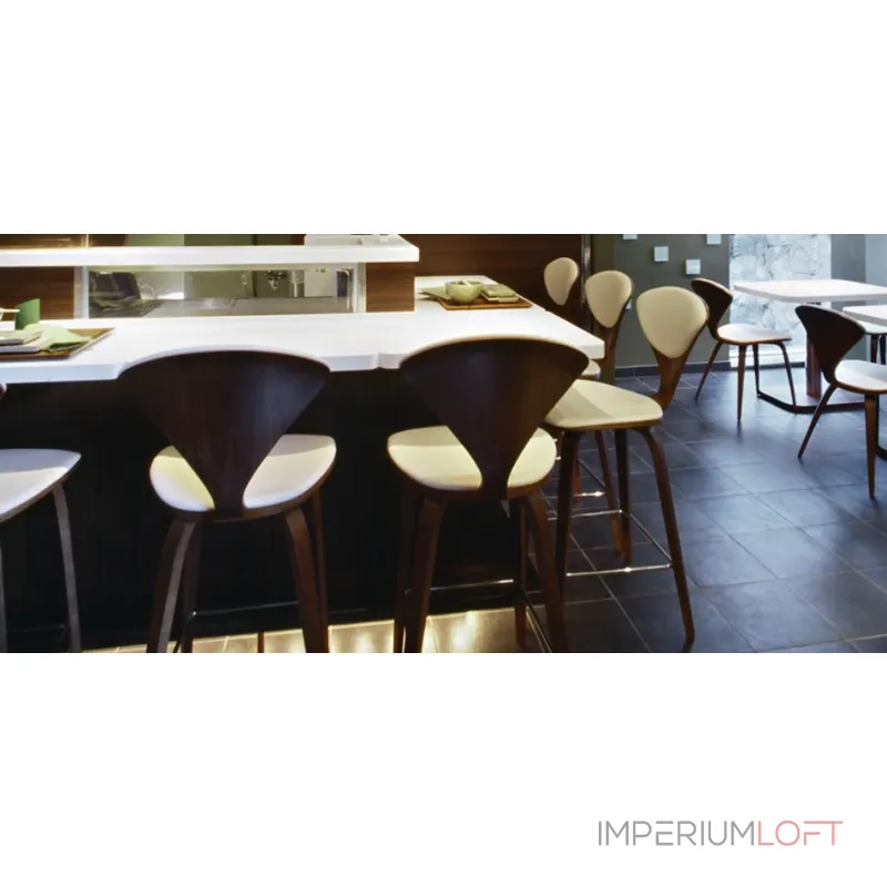Барный стул Cherner designed by Norman Cherner		 in 1958