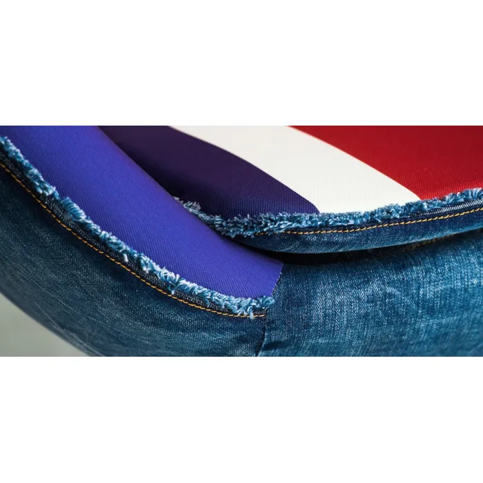 Кресло яйцо Egg Union Jack Denim от ImperiumLoft