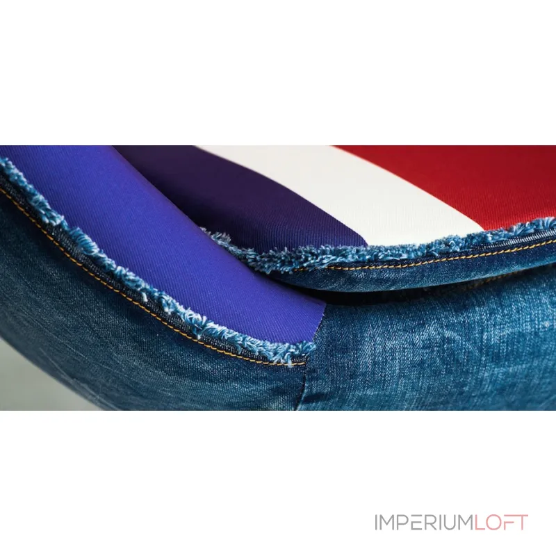 Кресло яйцо Egg Union Jack Denim